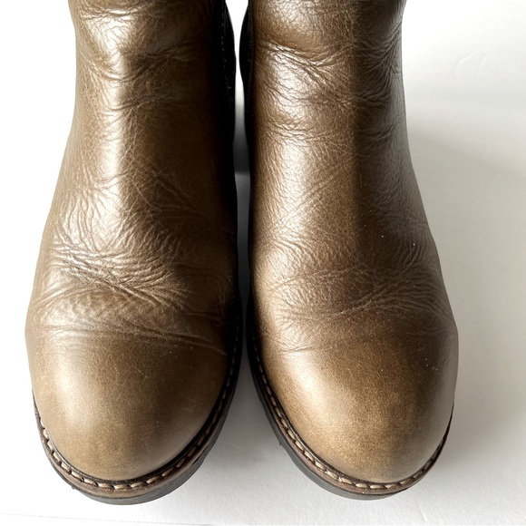 Anthropologie “ Dale” Leather Chelsea Ankle Boots Size 8 - Picture 9 of 14